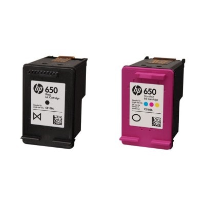 Tusze HP 650 - zamienniki, oryginalne