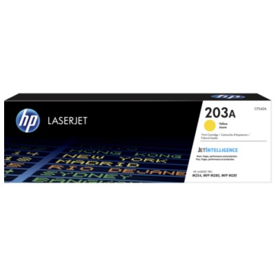 Toner Oryginalny HP 203A (CF542A) (Żółty)