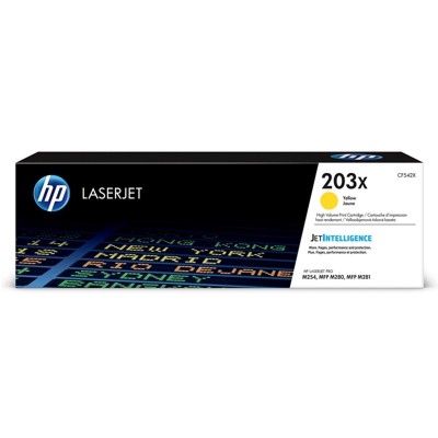 Toner Oryginalny HP 203X (CF542X) (Żółty)