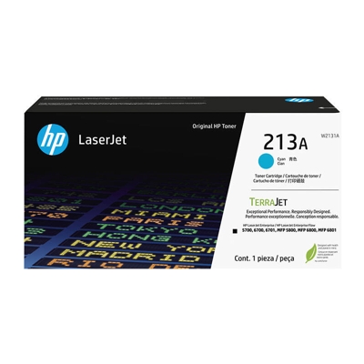 Toner Oryginalny HP 213A (W2131A) (Błękitny)