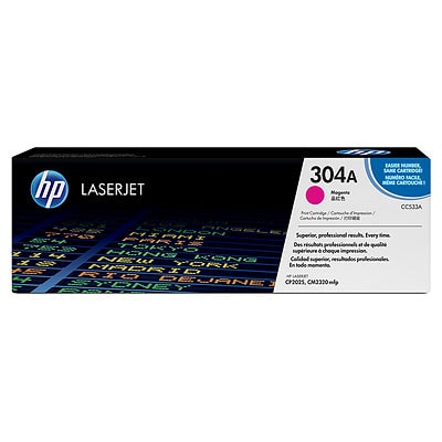 Toner Oryginalny HP 304A (CC533A) (Purpurowy)