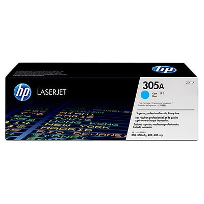 Toner Oryginalny HP 305A (CE411A) (Błękitny)