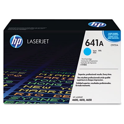 Toner Oryginalny HP 641A (C9721A) (Błękitny)