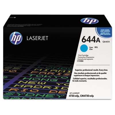 Toner Oryginalny HP 644A (Q6461A) (Błękitny)