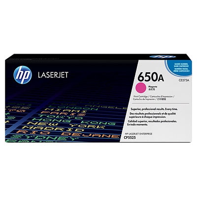 Toner Oryginalny HP 650A (CE273A) (Purpurowy)