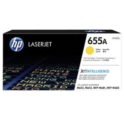 Toner Oryginalny HP 655A (CF452A) (Żółty)