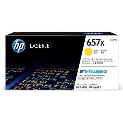 Toner Oryginalny HP 657X (CF472X) (Żółty)