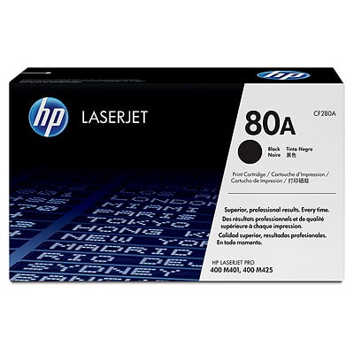 Toner Oryginalny HP 80A (CF280A) (Czarny)