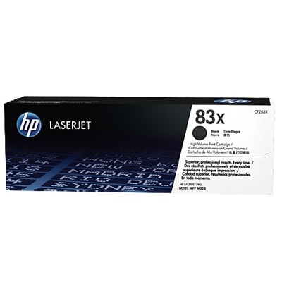 Toner Oryginalny HP 83X (CF283X) (Czarny)