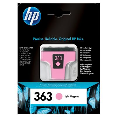 Tusz Oryginalny HP 363 (C8775E) (Jasny purpurowy)