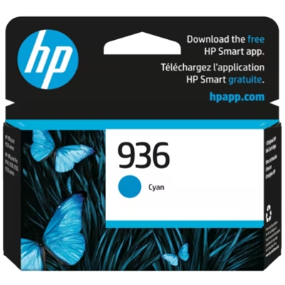 Tusz Oryginalny HP 936 (4S6U9LN) (Błękitny)