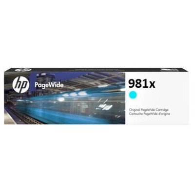 Tusz Oryginalny HP 981X (L0R09A) (Błękitny)